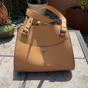 Steve Madden tan satchel